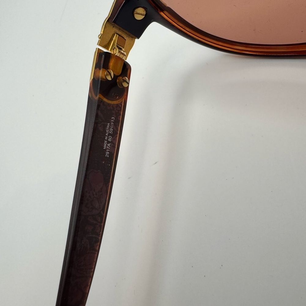 Vintage Christian Dior 2917A Optyl Sunglasses Austria Gold CD Logo With Case - Picture 10 of 10